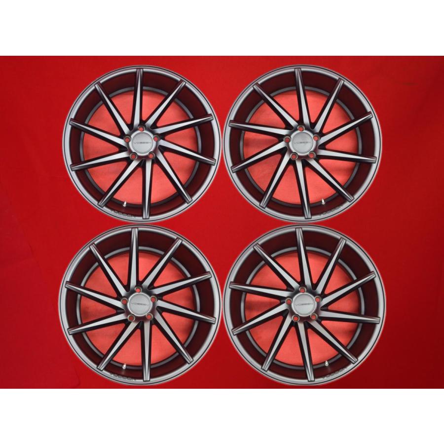本物 ツイストスポーク VOSSEN ヴォッセ CVT 中古ホイール 4本 9/10J