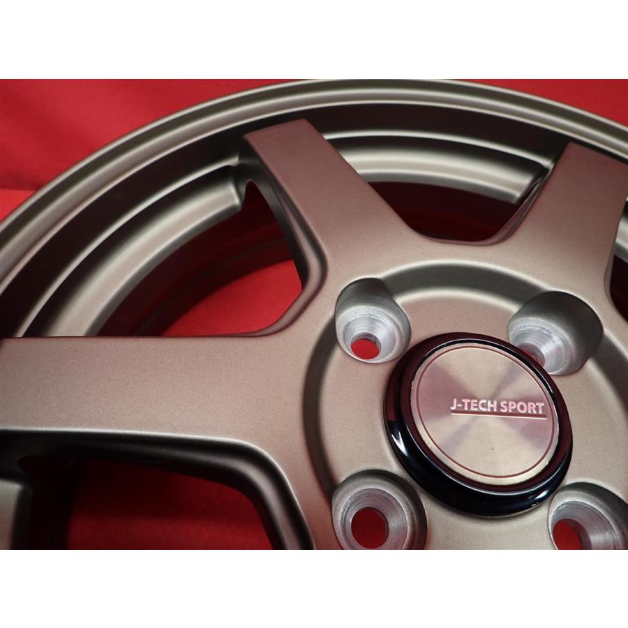 トライアルファ J-TECH S6 中古ホイール 4本 4.5J 15インチ PCD100 4穴