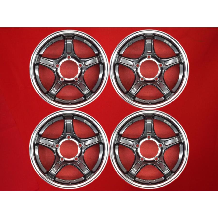 1本6.4kg FFT-R製法 軽量 SSR DEVIDE X03J TANABE 中古ホイール 4本