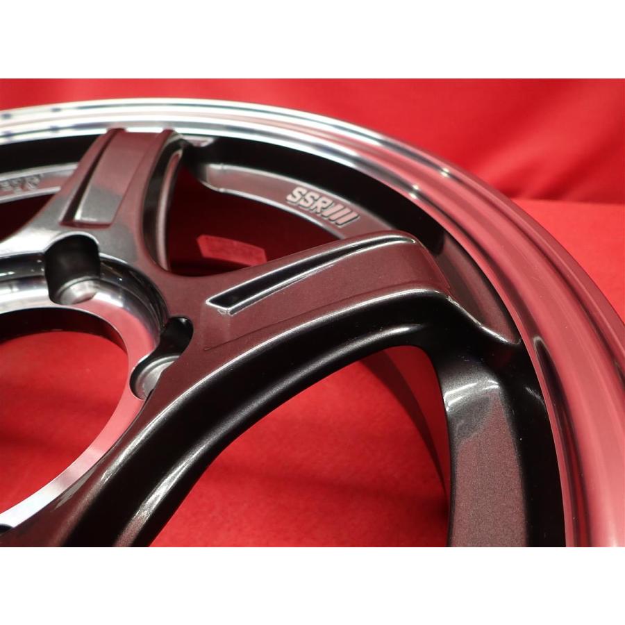 1本6.4kg FFT-R製法 軽量 SSR DEVIDE X03J TANABE 中古ホイール 4本
