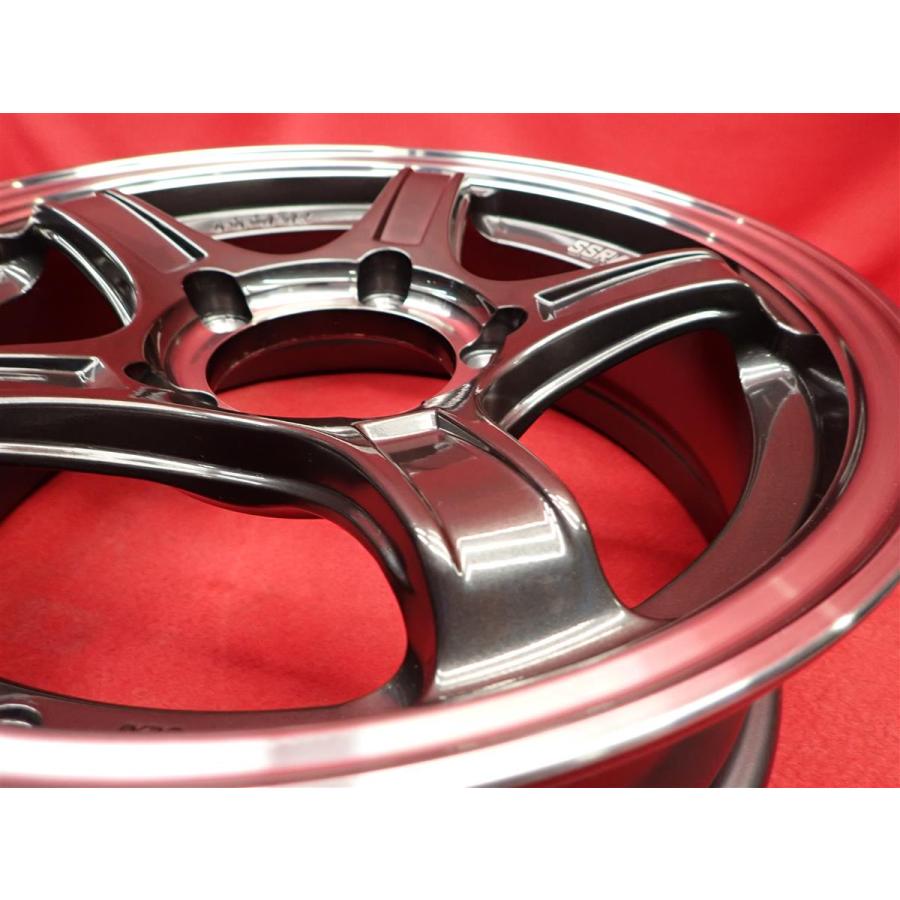 1本6.4kg FFT-R製法 軽量 SSR DEVIDE X03J TANABE 中古ホイール 4本