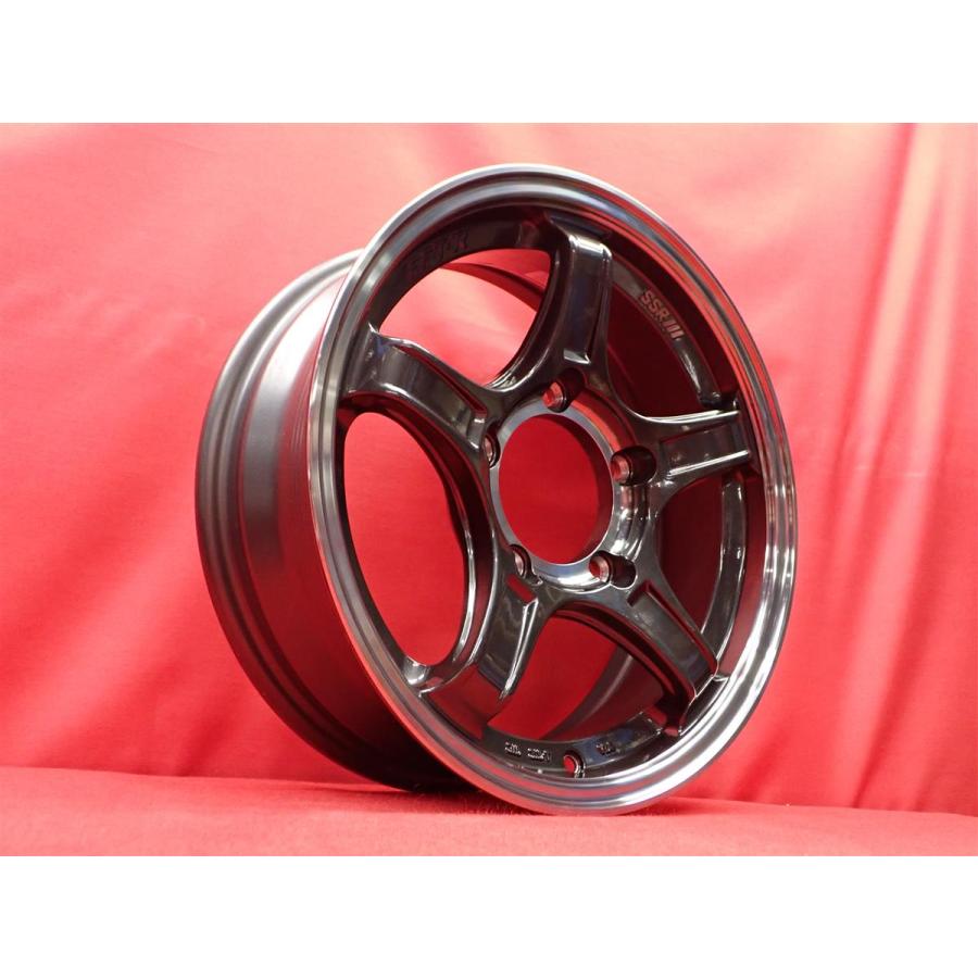 1本6.4kg FFT-R製法 軽量 SSR DEVIDE X03J TANABE 中古ホイール 4本