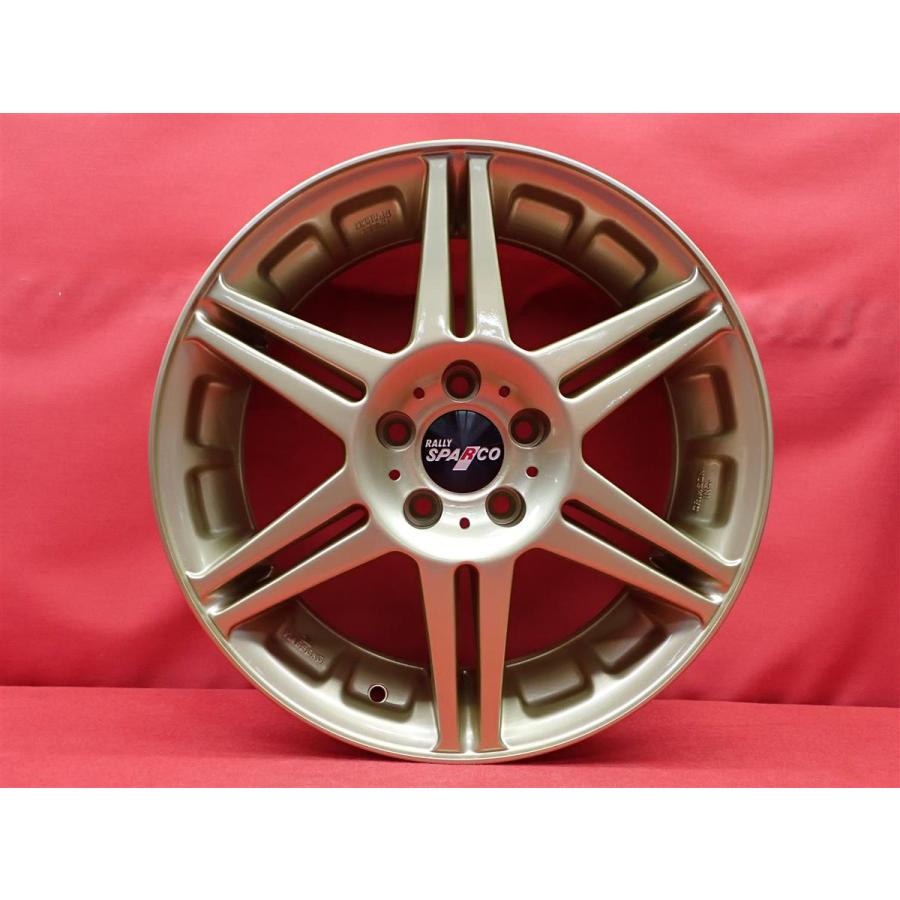 ☆最終値下げ!!☆クリムソン　ラリースパルコ　ターマック　SPARCO RALLY TARMAC 日本製　ホイール　タイヤ 90's 絶版 希少 ラリースパルコ ターマック 中古ホイール 4本 7J 16