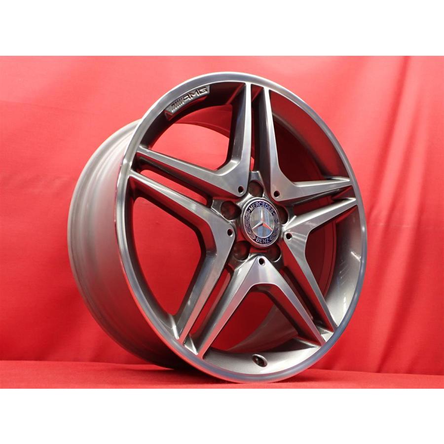 メルセデスAMG W176 Aクラス A45 純正 18インチアルミホイール 程度良好品】メルセデスAMG W176 Aクラス A45 純正 18in 8J +48