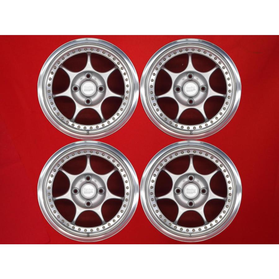 90's 絶版 希少 ENKEI エンケイ レーシングS 中古ホイール 4本 6.5J 16