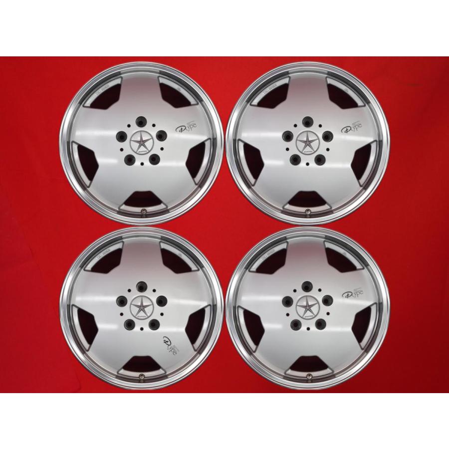 絶版 希少 STARFORM スターフォルム タイプD 1P 中古ホイール 4本 7J