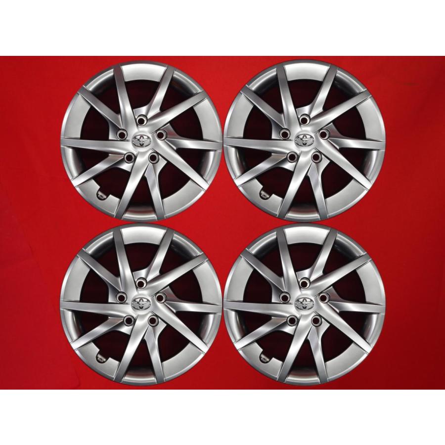 TOYOTA トヨタ プリウスα 純正 5エアロスポーク 中古ホイール 4本 6.5J 