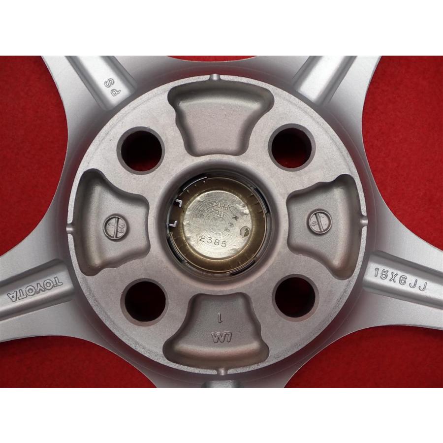 TOYOTA トヨタ MR-S 純正 中古ホイール 4本 6/6.5J 15インチ PCD100 4