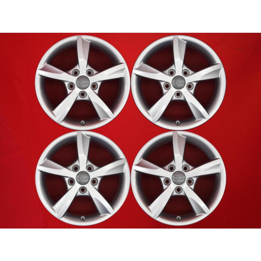AUDI アウディ A3 8V 純正 中古ホイール 4本 6J 16インチ PCD112 5穴 +