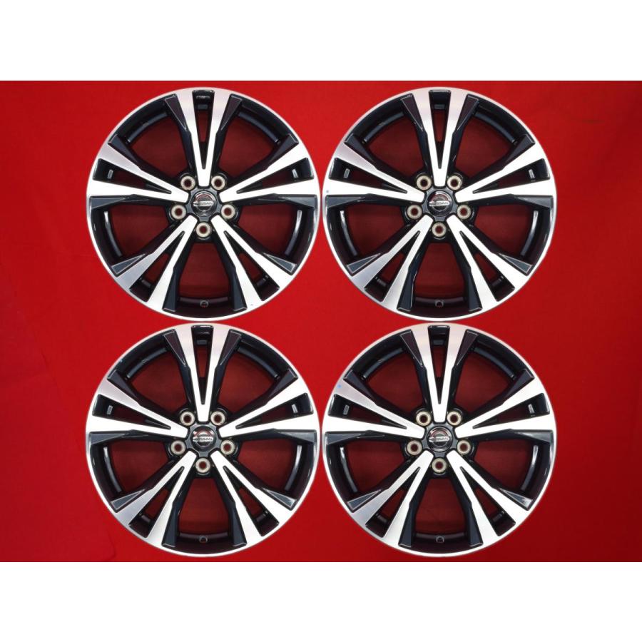 ニッサンT32エクストレイル純正18×7J +45 PCD114.3 4本セット 日産（NISSAN） ニッサン T32 エクストレイル 純正 18インチ 7J+45