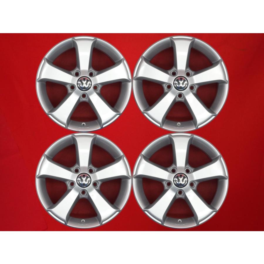 VOLKSWAGEN フォルクスワーゲン ゴルフVI 1KC系 純正 中古ホイール 4本