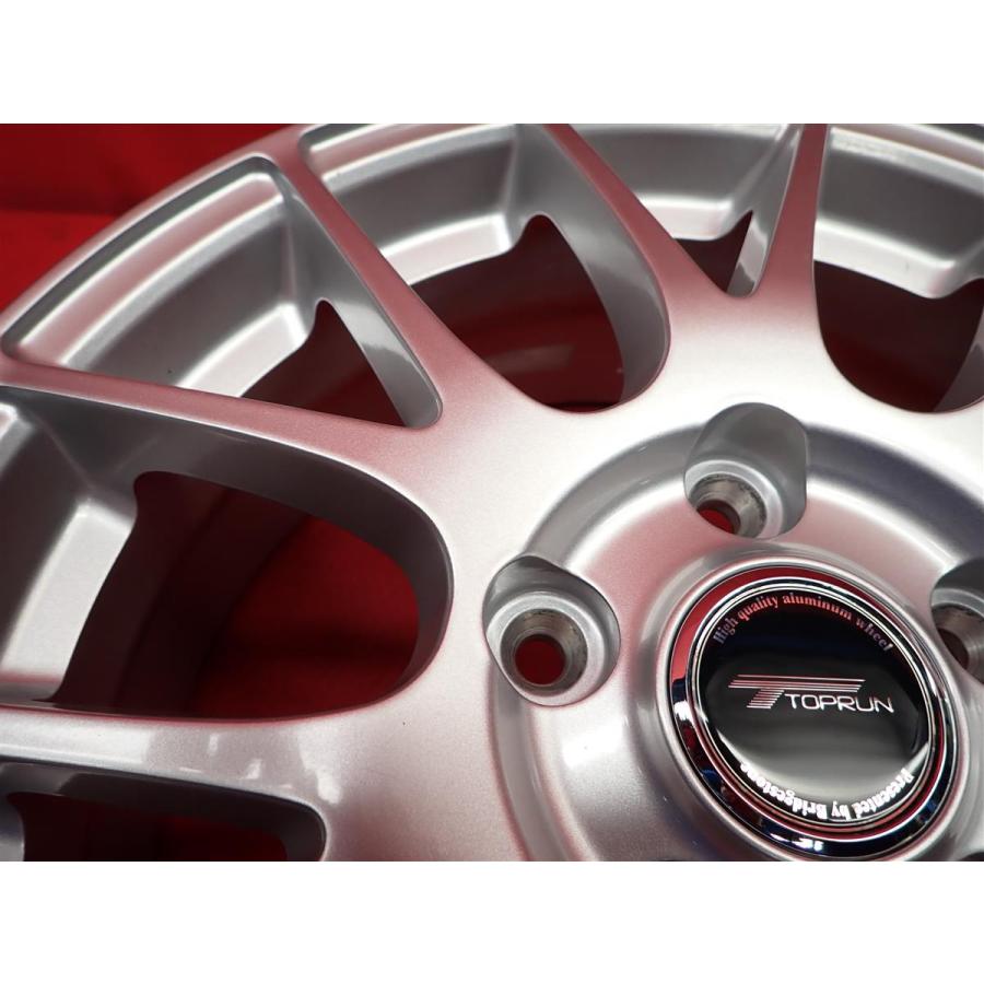TOPRUN M7 中古ホイール 4本 6.5J 16インチ PCD114.3 5穴 +54 ハブ73