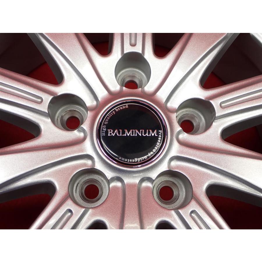 バルミナ BALMINUM KR10 中古ホイール 4本 6.5J 16インチ PCD114.3 5穴 