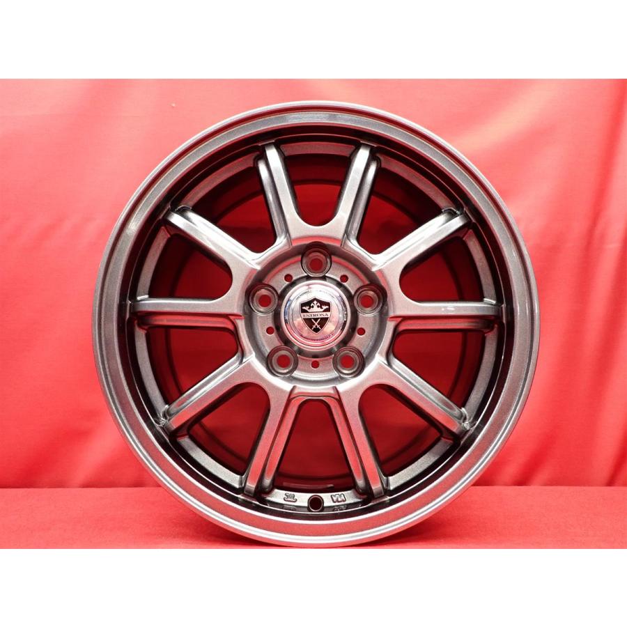 16インチ ホイールセット 【80 VOXY 純正】5本スポーク ESTROSA 5Wスポーク 中古ホイール 4本 6.5J 16インチ PCD114.3 5穴 +53