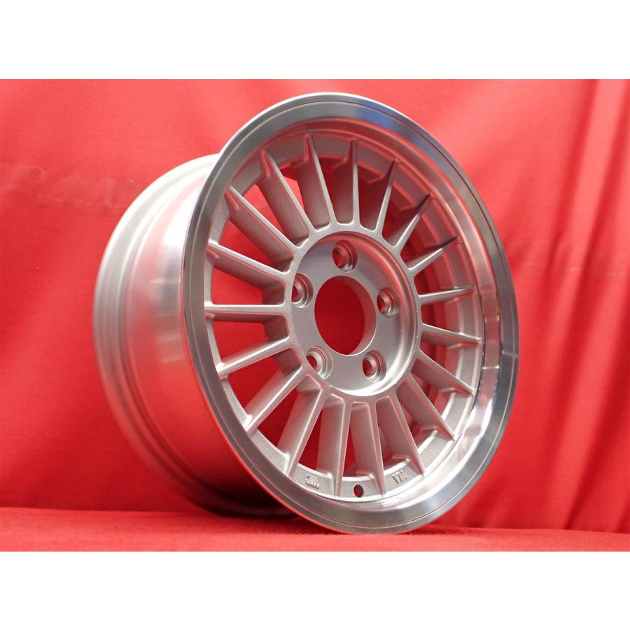 1978年製造 メーカー不明 フィンタイプ 中古ホイール 4本 6J 14インチ