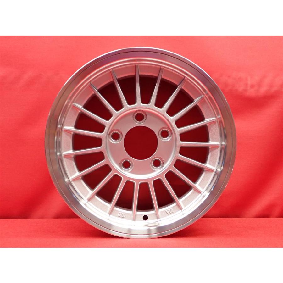 1978年製造 メーカー不明 フィンタイプ 中古ホイール 4本 6J 14インチ