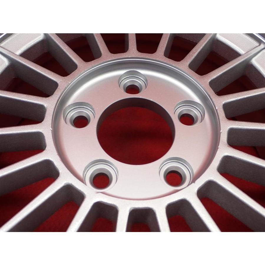 旧車 フィンホイール 2本 ほぼ未使用 メーカ不明 7j オフセット不明