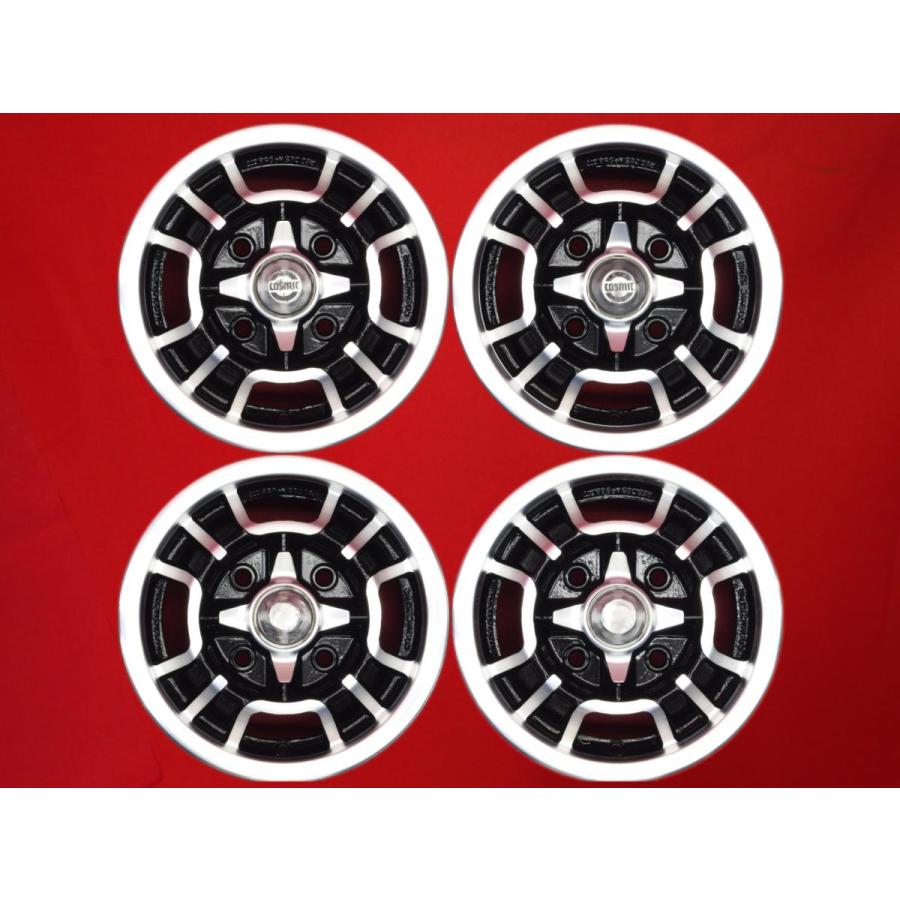 絶版 希少 珍サイズ COSMIC コスミック MKIII 中古ホイール 4本 5J 12
