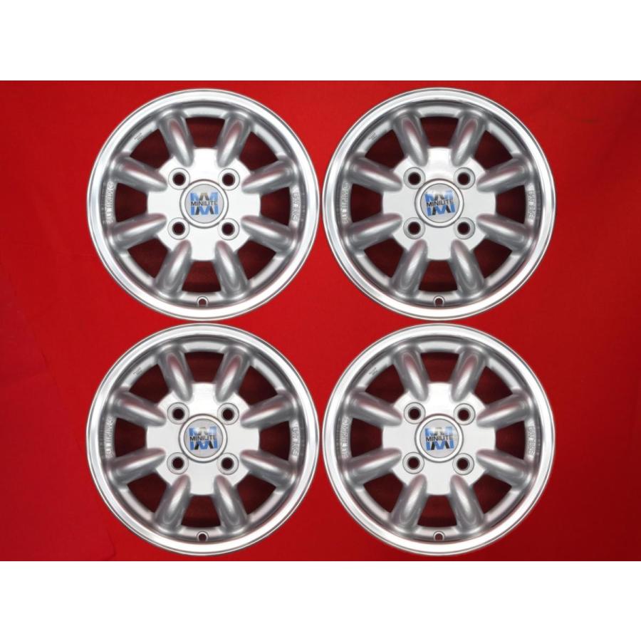 他車種流用 人気 SUBARU スバル 純正 MINILITE 中古ホイール 4本 4J 12 