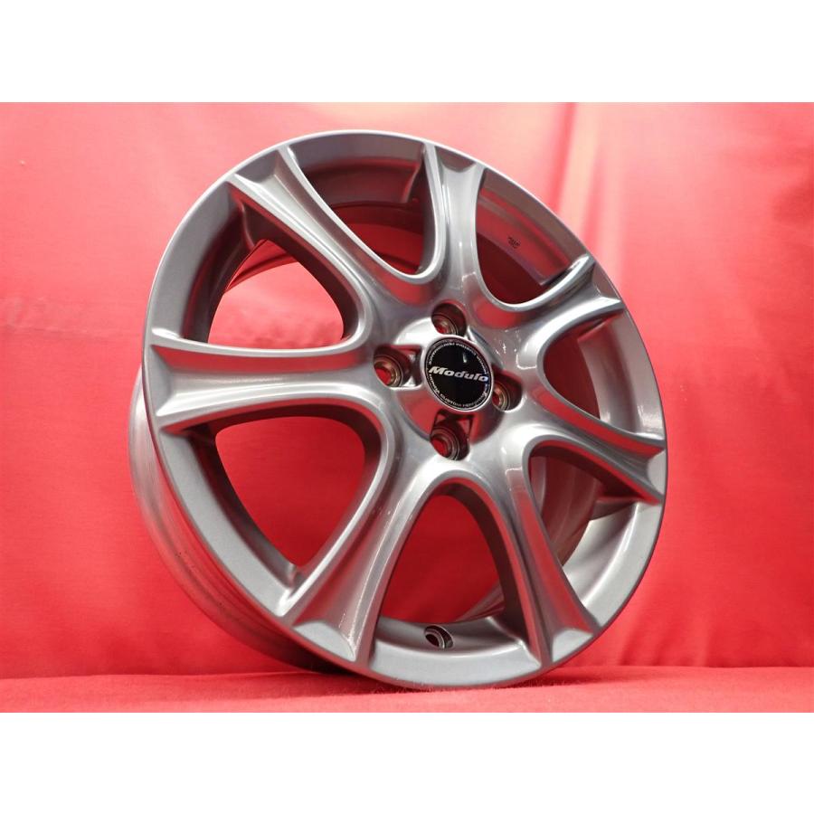 HONDA モデューロ MS-010 16インチ PCD100 4本 HONDA ホンダ Modulo モデューロ MS-010 中古ホイール 4本 6J 16