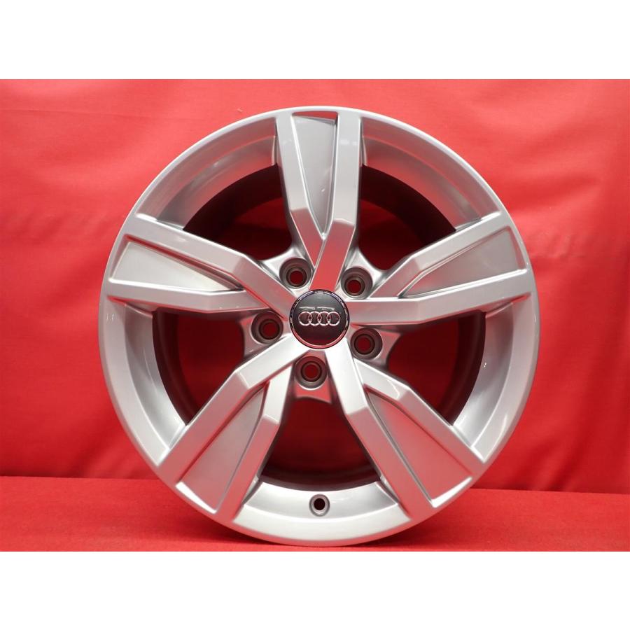[ちー]AUDI A4 SPORT TECHNIC 16インチ アルミ4本 AUDI アウディ A4 8W 純正 中古ホイール 4本 7J 16インチ PCD112 5穴 +
