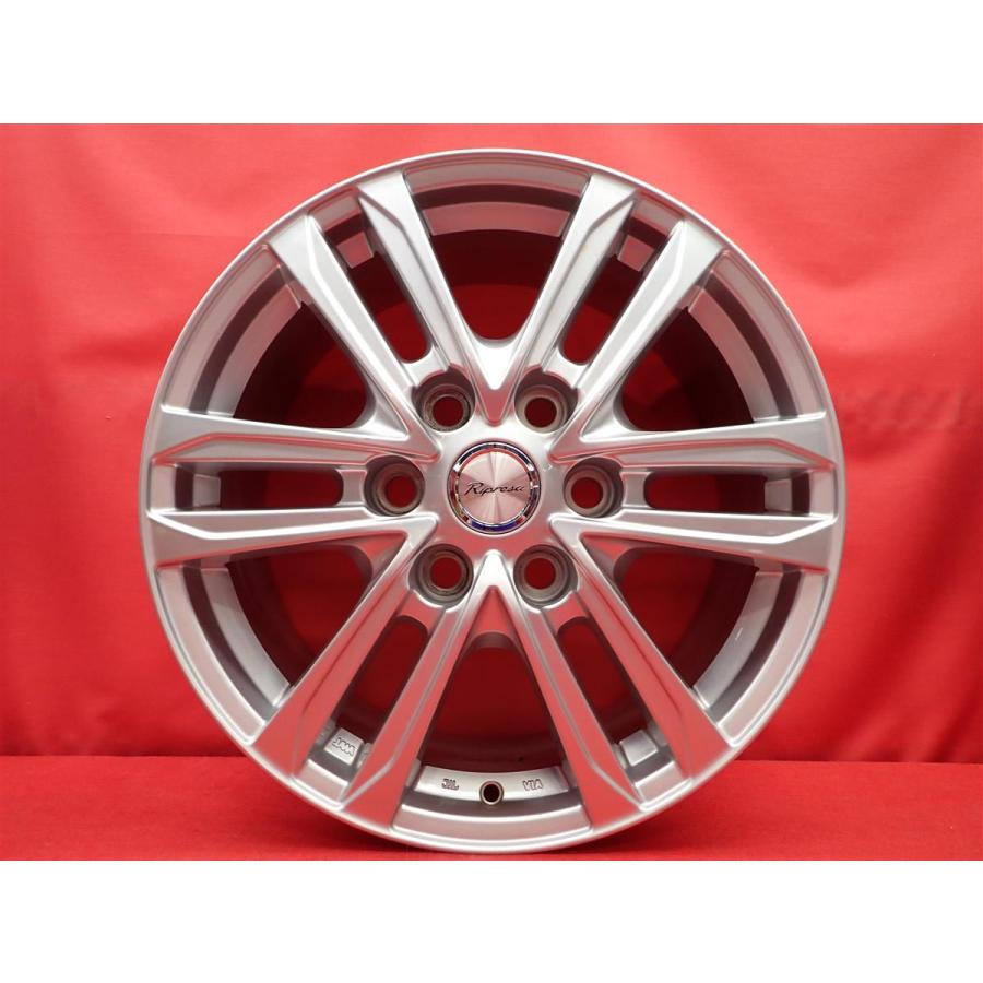 Ripresa リプレーザ S2 エスツー 中古ホイール 4本 7.5J 18インチ PCD139.7 6穴 +60 ハブ95 ランクル 300 250 aa18_5