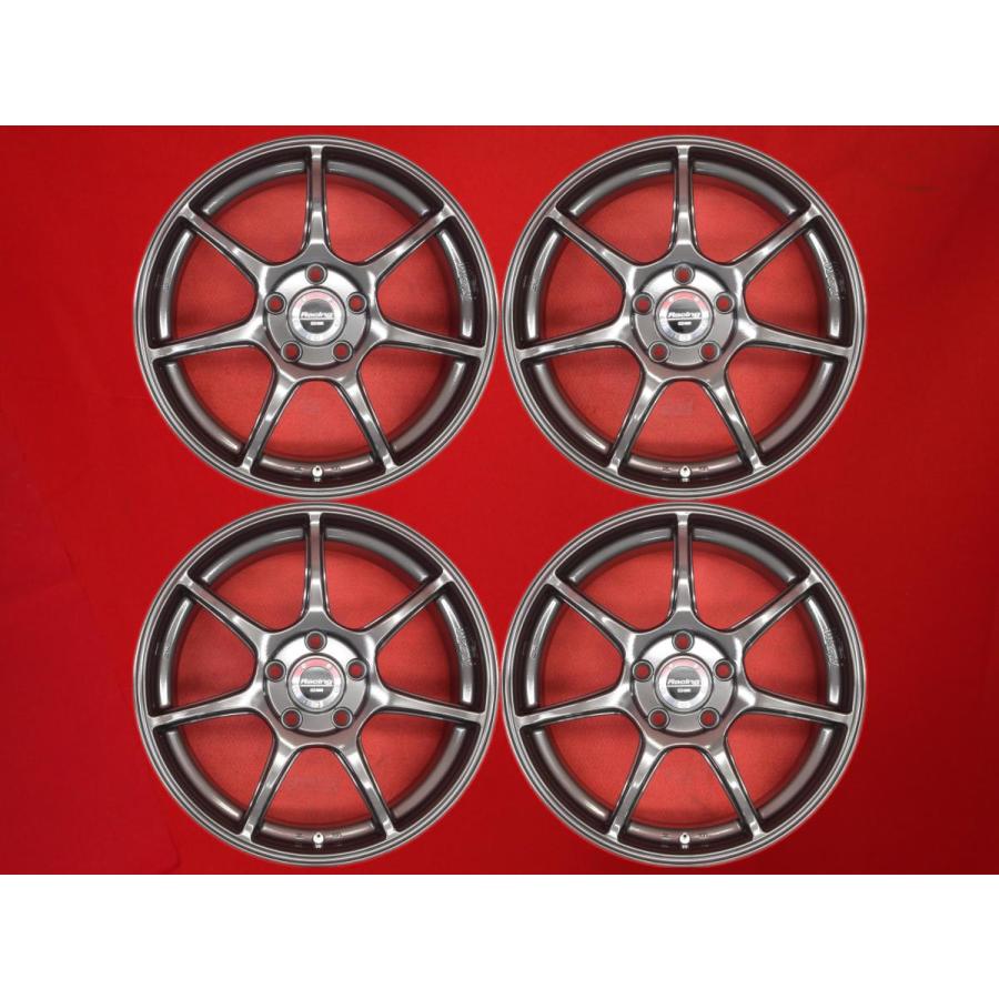 エンケイ RS-M 17インチ スタッドレス4本セット7.5J +48 PCD100  スタッドレス 215/45R17 SF-982 ？ MAT製造 軽量 1本7.0kg ENKEI エンケイ RS+M 中古ホイール 4本 7J 17