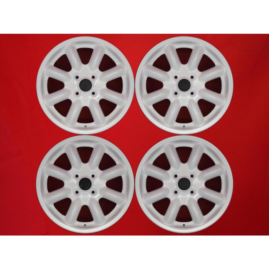 MINILITE ミニライト 中古ホイール 4本 6J 15インチ PCD100 4穴 +43