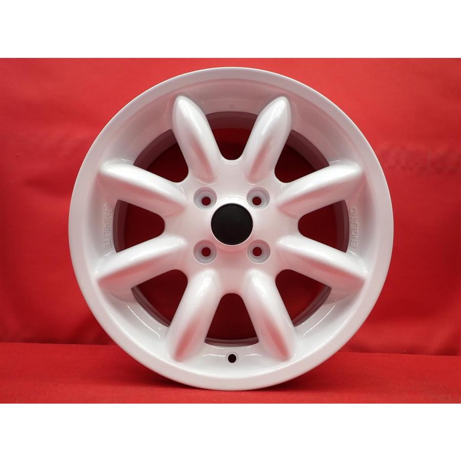 MINILITE ミニライト 中古ホイール 4本 6J 15インチ PCD100 4穴 +43 