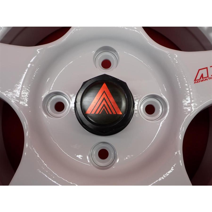 絶版 希少 ADVAN アドバン ART 中古ホイール 4本 6J 15インチ PCD114.3 