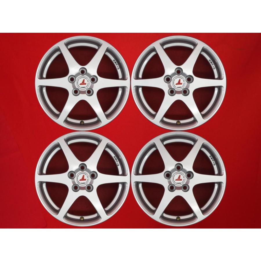 絶版 希少 TOM'S トムス ENKEI製 中古ホイール 4本 6J 15インチ PCD100