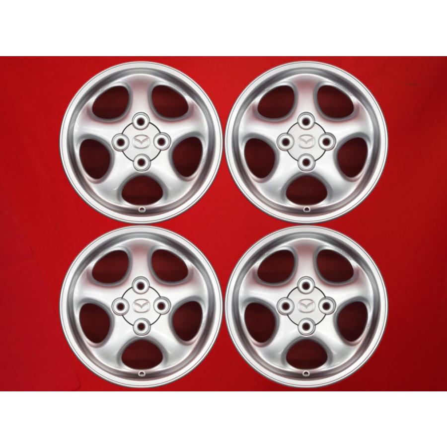 MAZDA マツダ ロードスター NB6C 純正 中古ホイール 4本 6J PCD100 4穴