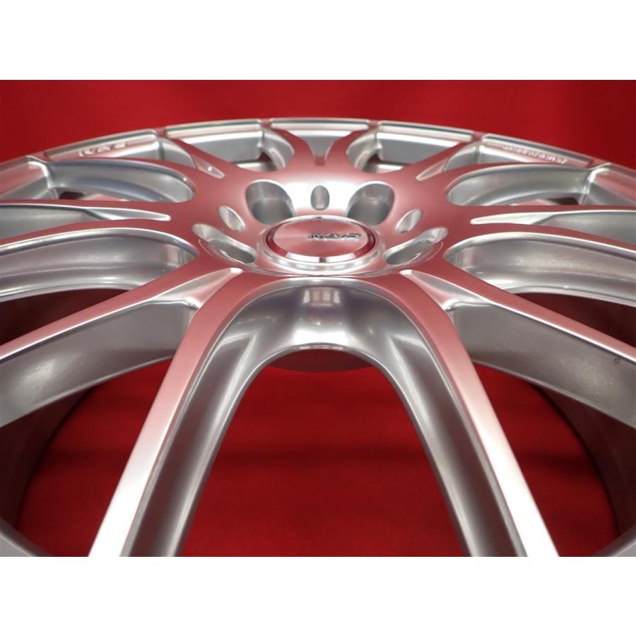 RAYS 軽量1本10.0kg HOMURA ホムラ 2×7Plus 中古ホイール 4本 7.5J 18