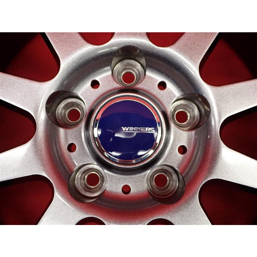 WINNERS ウィナーズ CF-01 中古ホイール 4本 7J 17インチ PCD114.3 5穴 