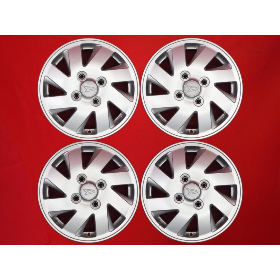 DAIHATSU ダイハツ ムーヴ 純正 中古ホイール 4本 4J 13インチ PCD100