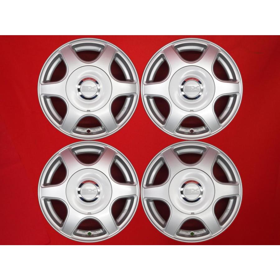 SX 6本スポーク 中古ホイール 4本 4J 12インチ PCD100/PCD110/PCD114.3