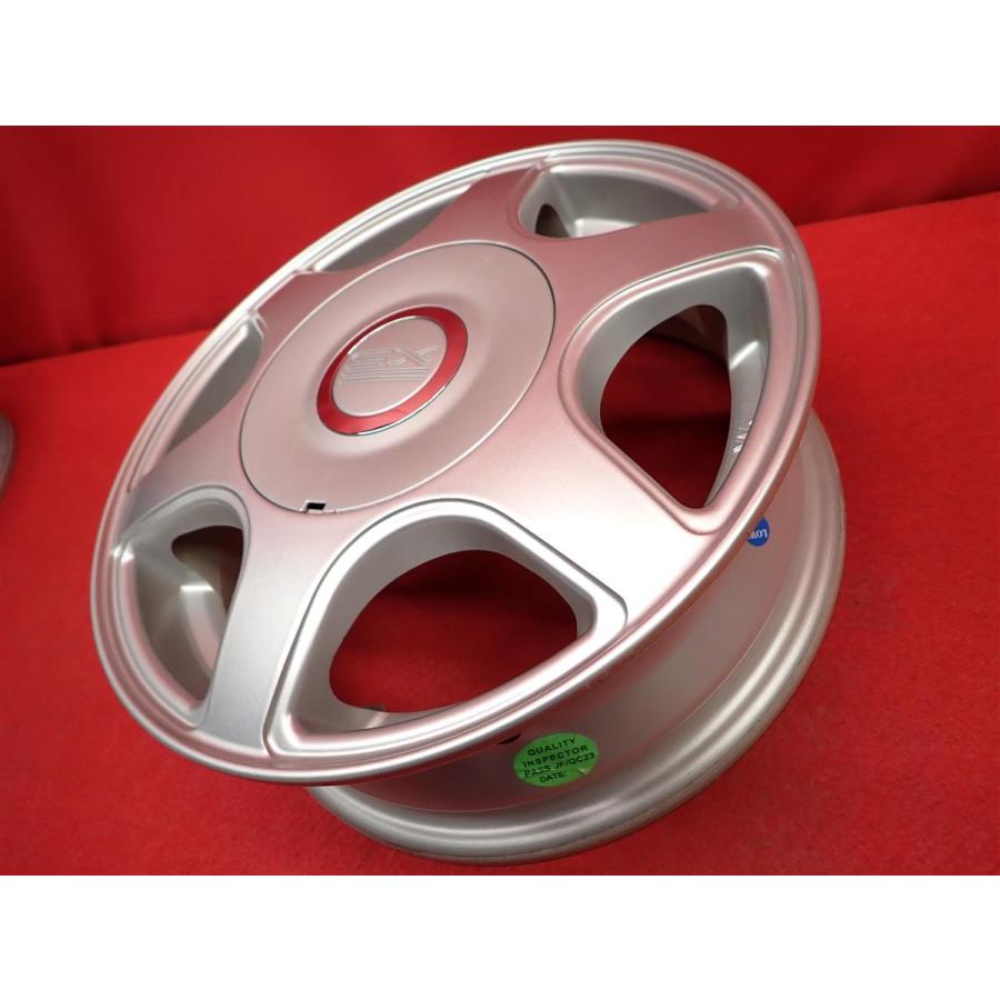 SX 6本スポーク 中古ホイール 4本 4J 12インチ PCD100/PCD110/PCD114.3