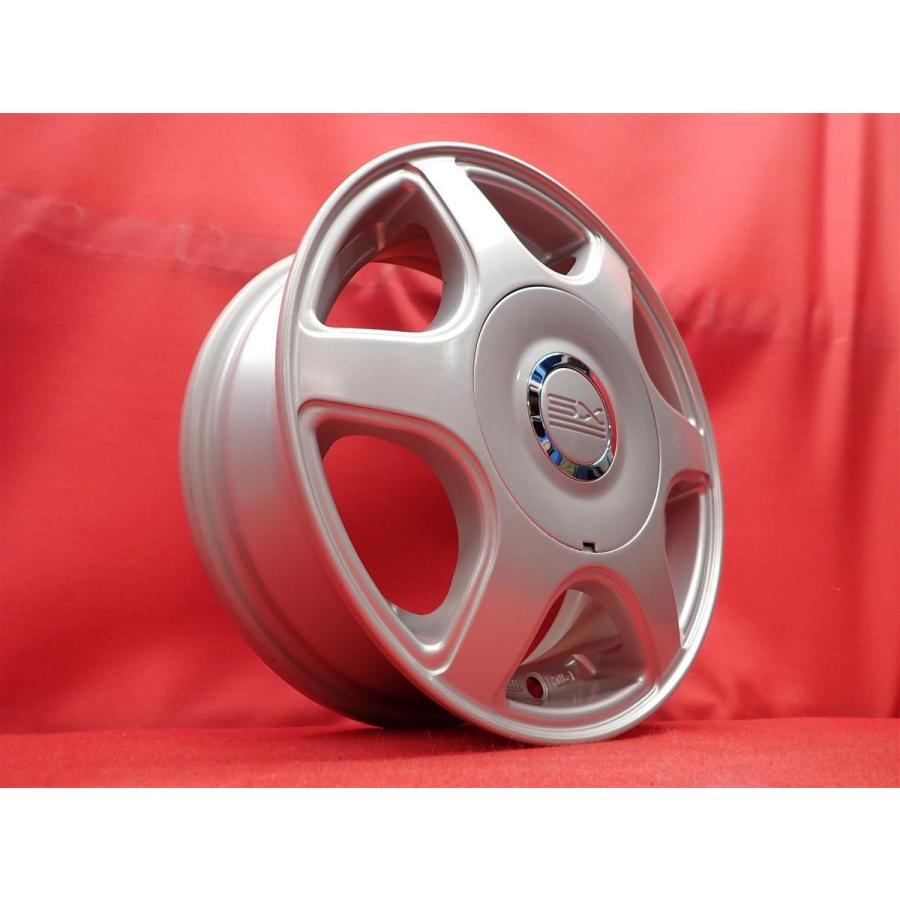 SX 6本スポーク 中古ホイール 4本 4J 12インチ PCD100/PCD110/PCD114.3