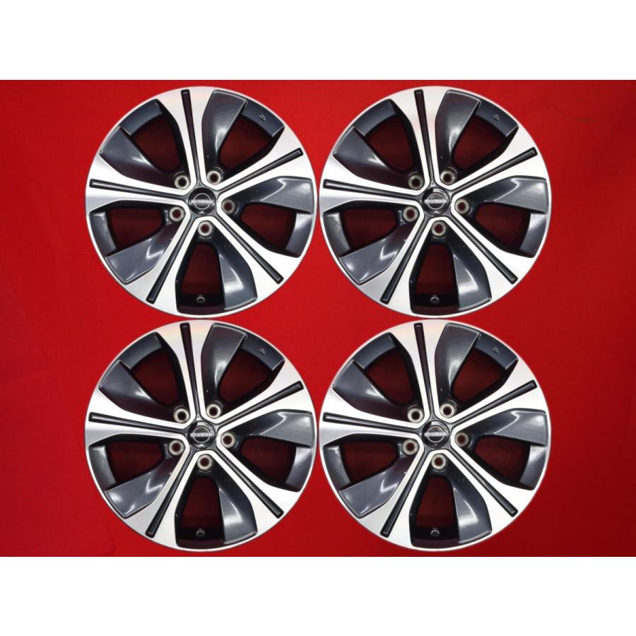 リーフとホイールのセット販売 NISSAN ニッサン リーフ ZE1 純正 中古ホイール 4本 6.5J 17インチ