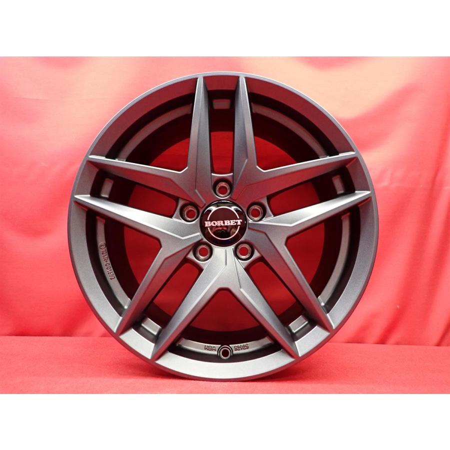 BORBET ボルベット typeZ 中古ホイール 4本 7.5J 17インチ PCD112 5穴