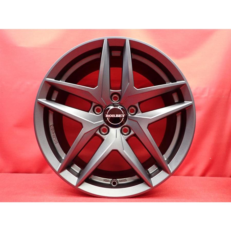 BORBET ボルベット typeZ 中古ホイール 4本 7.5J 17インチ PCD112 5穴