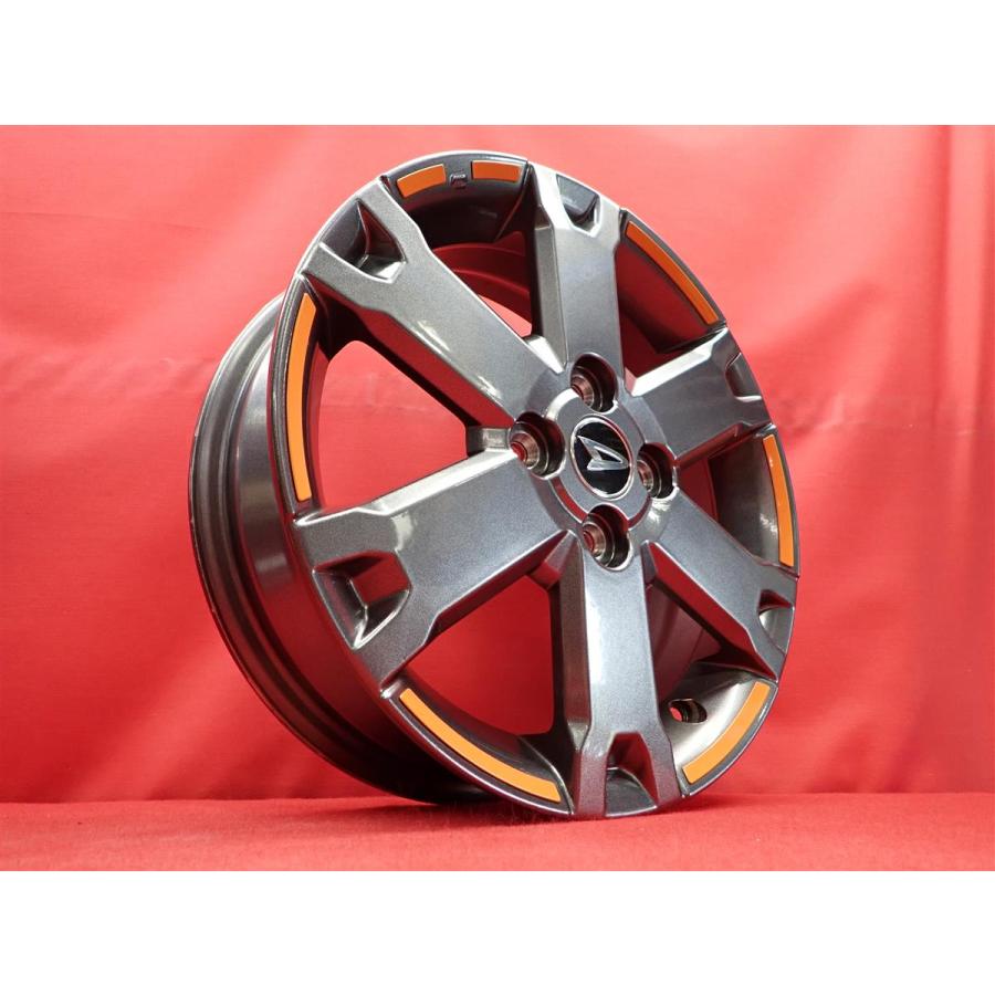 ⏺️送料込み・美品⏺️ダイハツタフト Gターボ専用ホイール４本セット【その１】 DAIHATSU ダイハツ タフト Gターボ 純正 中古ホイール 4本 4.5J