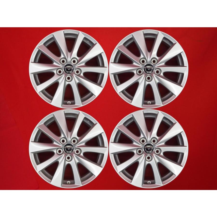 中古 マツダCX-5純正 4本 アルミ ホイール 17インチ 17×7J PCD114.3 5