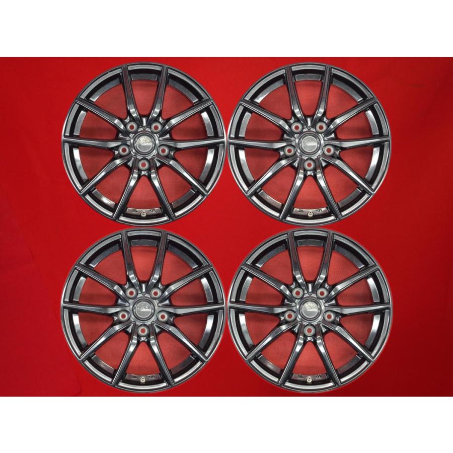 軽量 1本6.9kg G.speed P-02 中古ホイール 4本 6.5J 16インチ PCD114.3