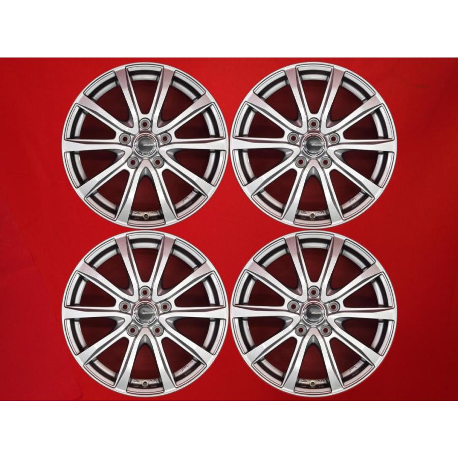 YFC MILLOUS ミルアス 社外ホイール 16インチ 4本 6.5J5HPCD114.3+48 エスティマ等 (VHE154) クレジットカード QR決済可能 MILLOUS ミルアス 中古ホイール 4本 6.5J 16インチ PCD114.3 5穴 +53