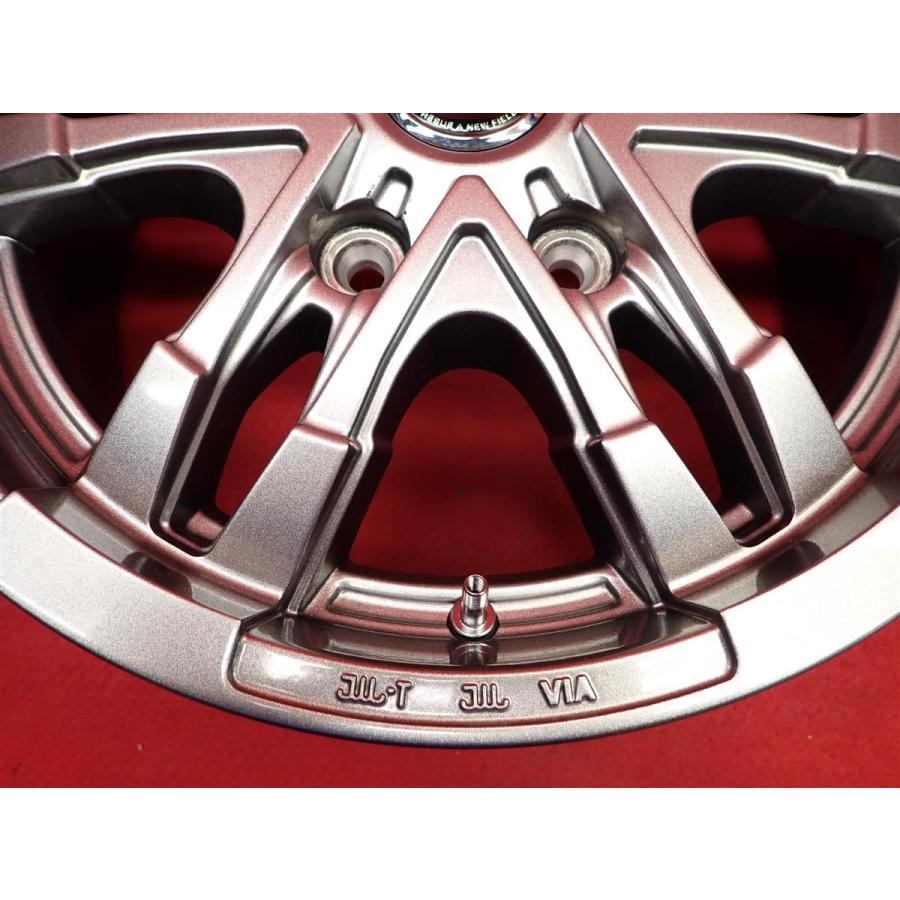 キャラバン用　15インチホイール　中古4本　6H PCD139.7 6J +44 ハブ径100 バイソン BISON BN-03 中古ホイール 4本 6J 15インチ PCD139.7 6穴 +44
