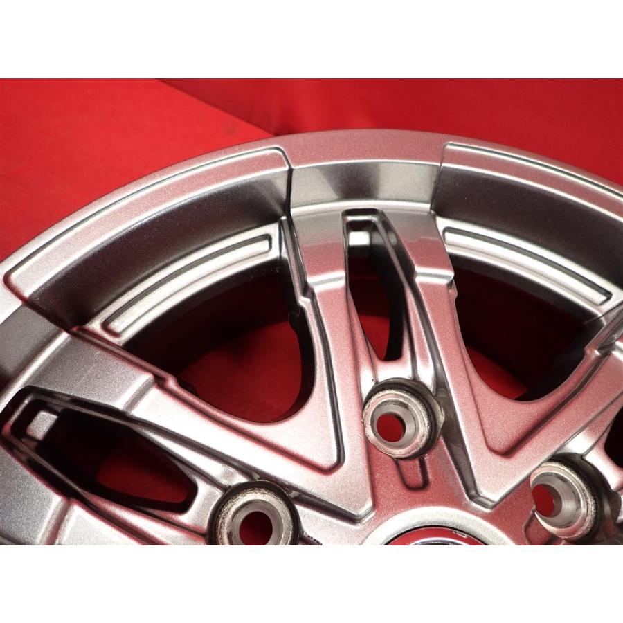 バイソン BISON BN-03 中古ホイール 4本 6J 15インチ PCD139.7 6穴 +44