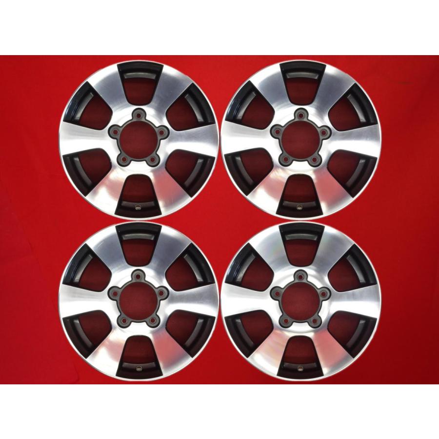 SUZUKI スズキ ジムニー JB系 純正 6本スポーク 中古ホイール 4本 5.5J 