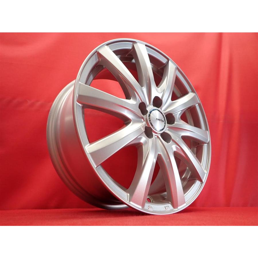 RAVRION RS01 中古ホイール 4本 6.5J 16インチ PCD100 5穴 +47 ハブ73 