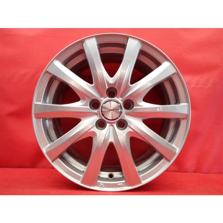 RAVRION RS01 中古ホイール 4本 6.5J 16インチ PCD100 5穴 +47 ハブ73